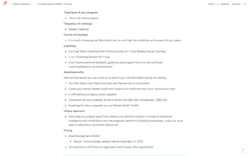 Founder Mental Wealth Training gallery image