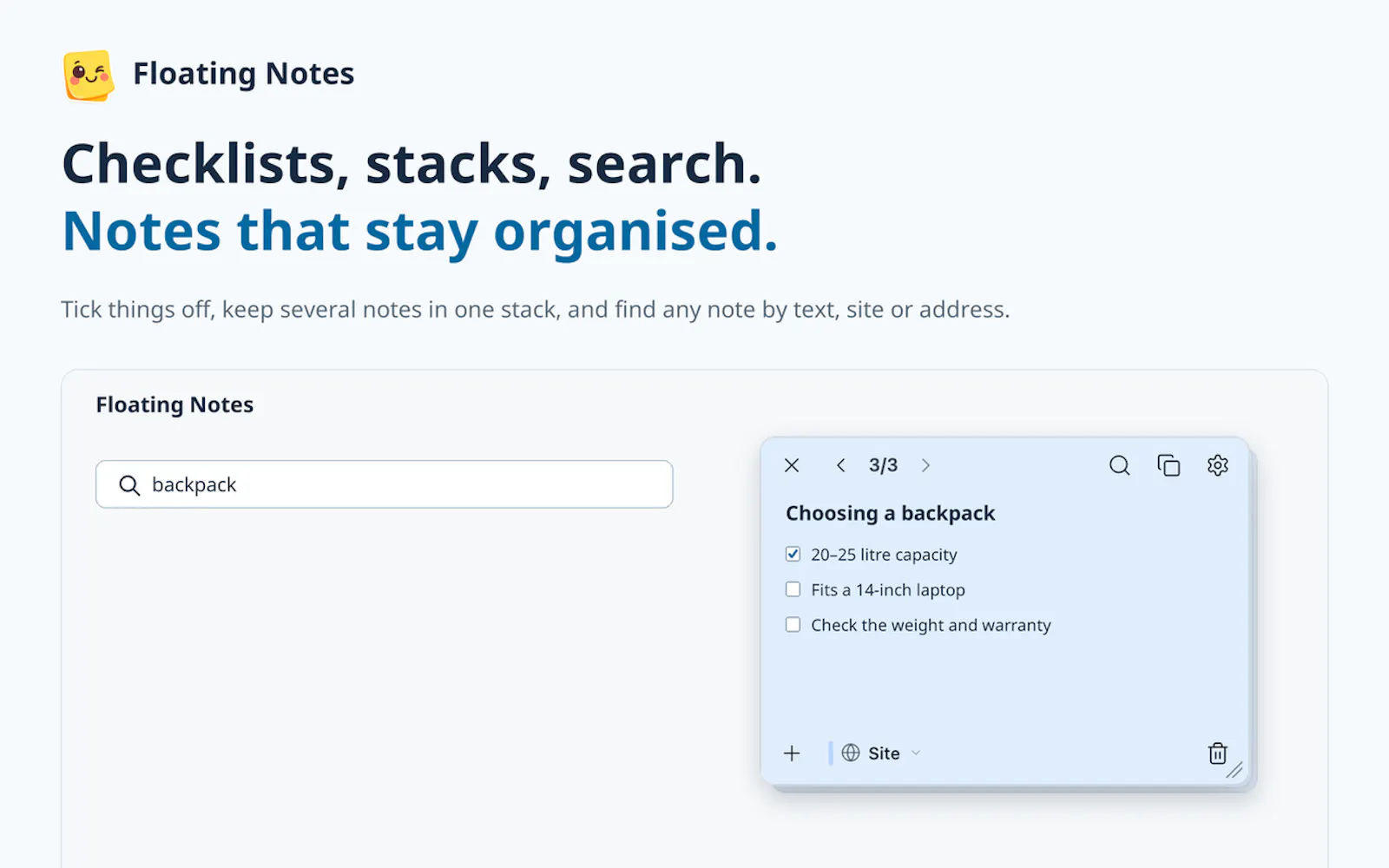 Floating Notes 2.0 screenshot 5