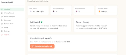 AI Companion for Aging Parents gallery image