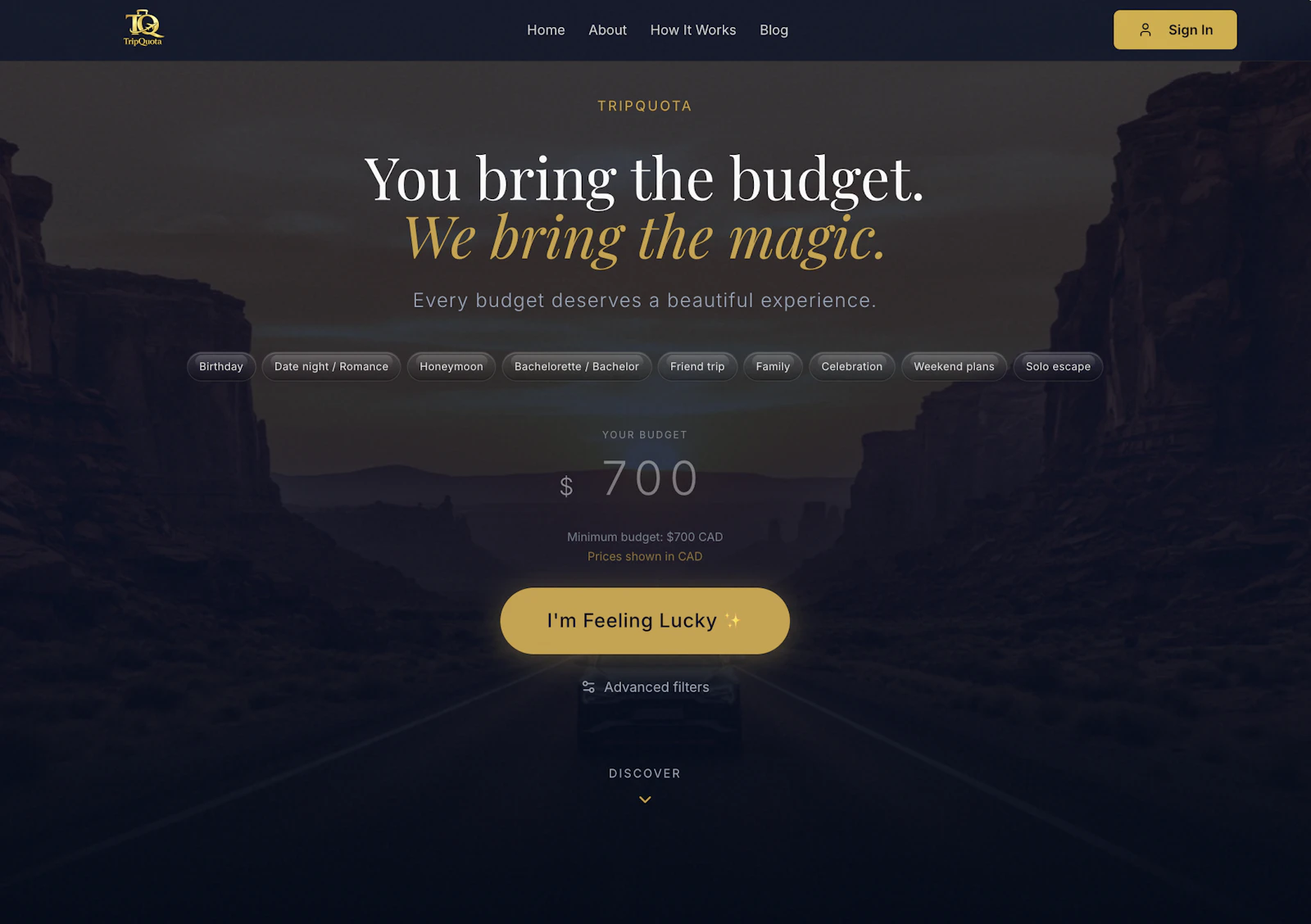 TripQuota screenshot 1