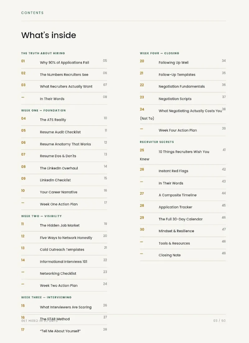 Get Hired in 30 Days screenshot 4