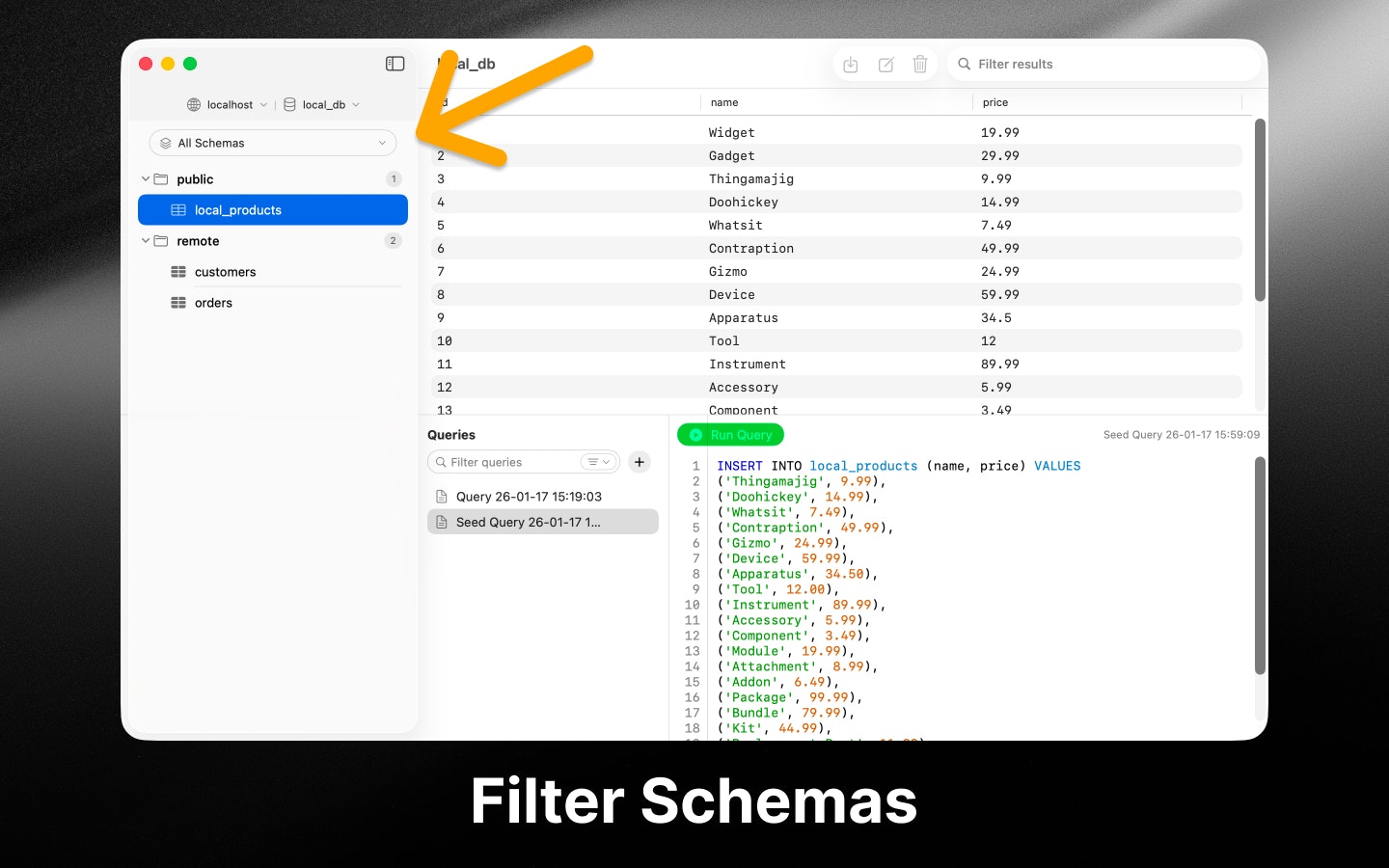 PostgresGUI gallery image