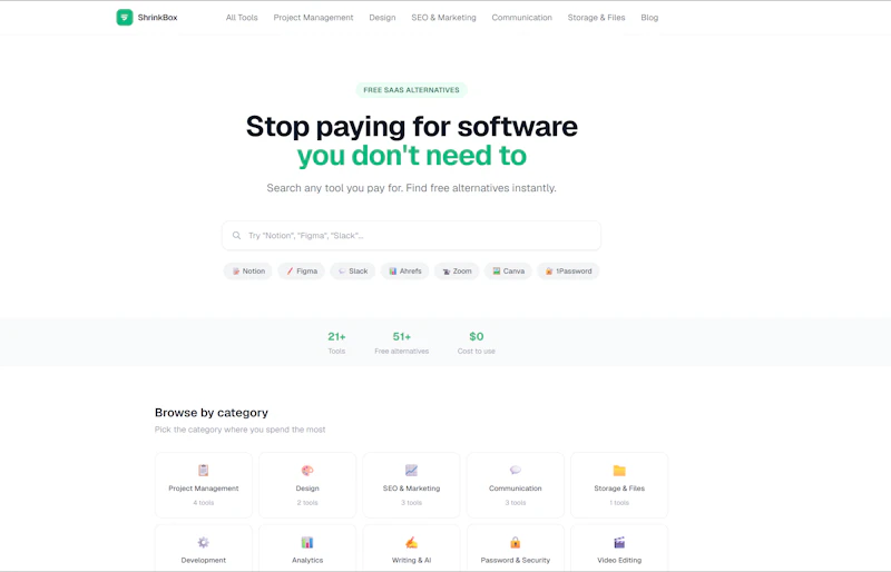 ShrinkBox screenshot 2