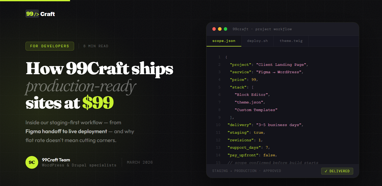 WordPress freelance USA gallery image