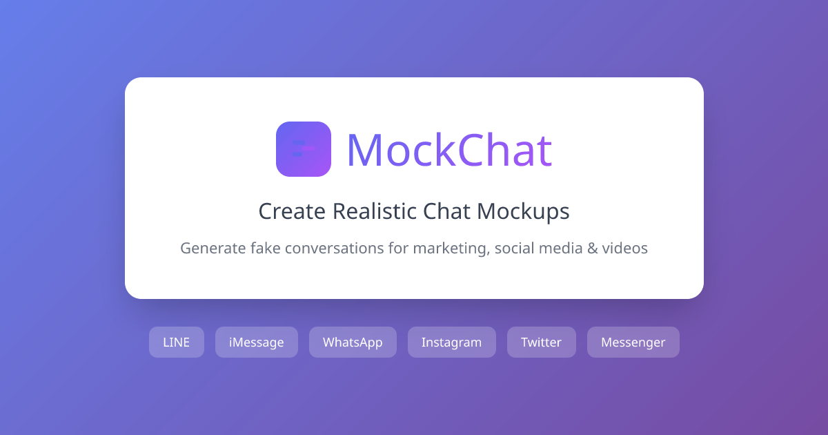 MockChat gallery image