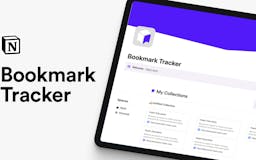 Notion Bookmark Tracker media 1