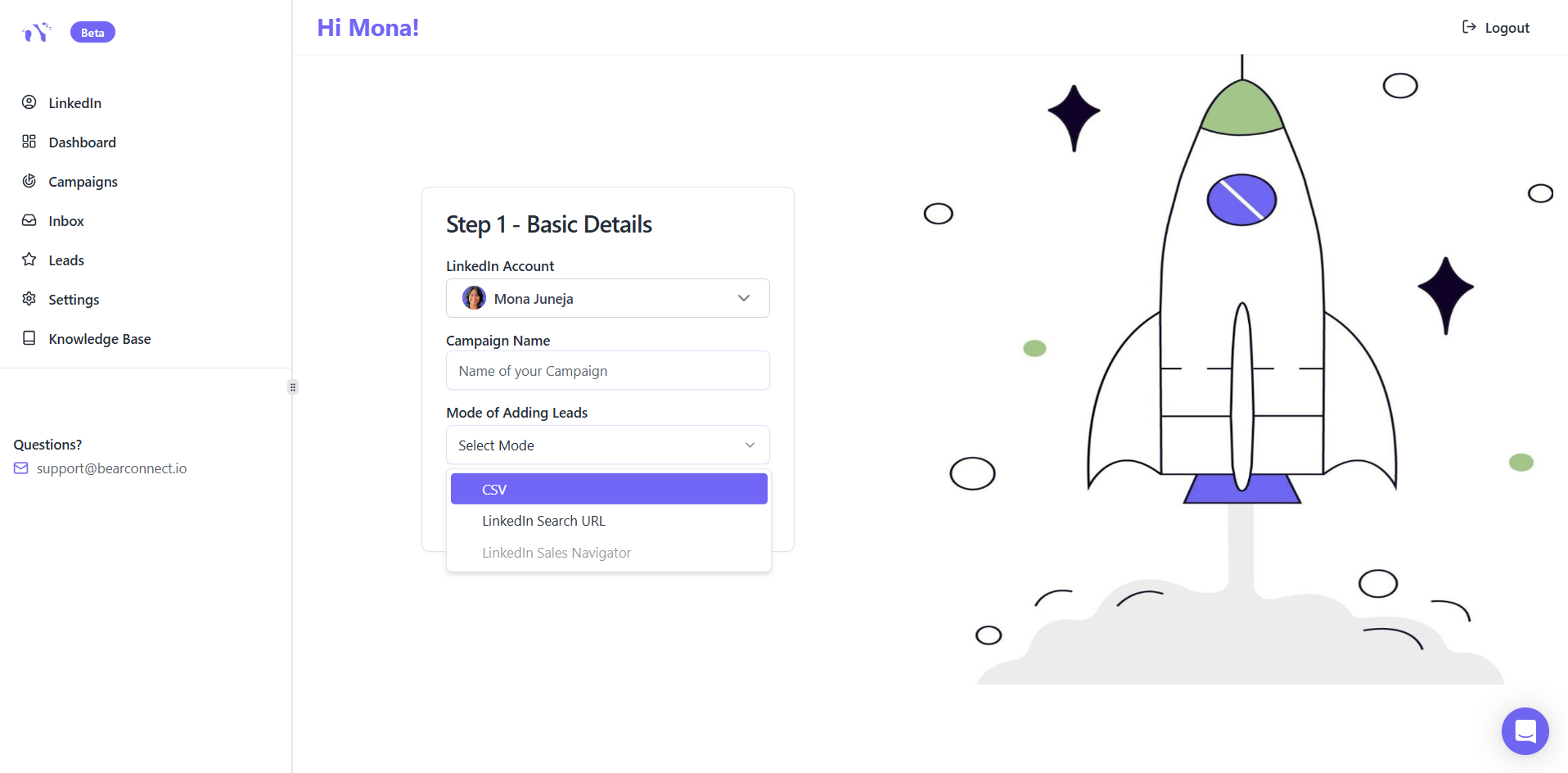 Bearconnect.io - ऑल-इन-वन लिंक्डइन ऑटोमेशन टूल आपको चाहिए मीडिया 2