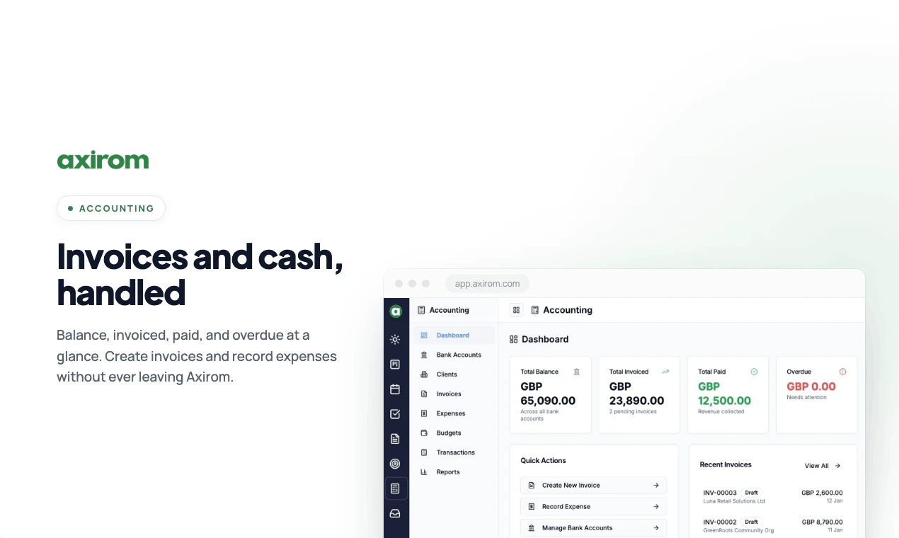 Axirom | All-in-One CRM 截图 6