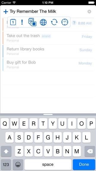 remember the milk gallery image