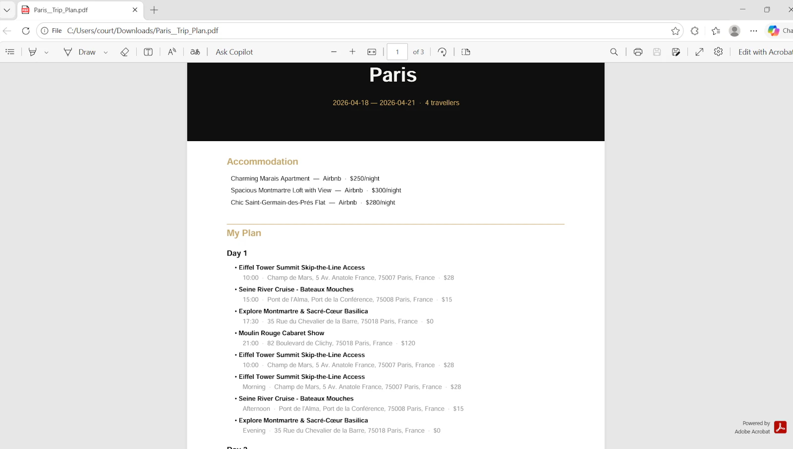 Plan IT AI screenshot 2