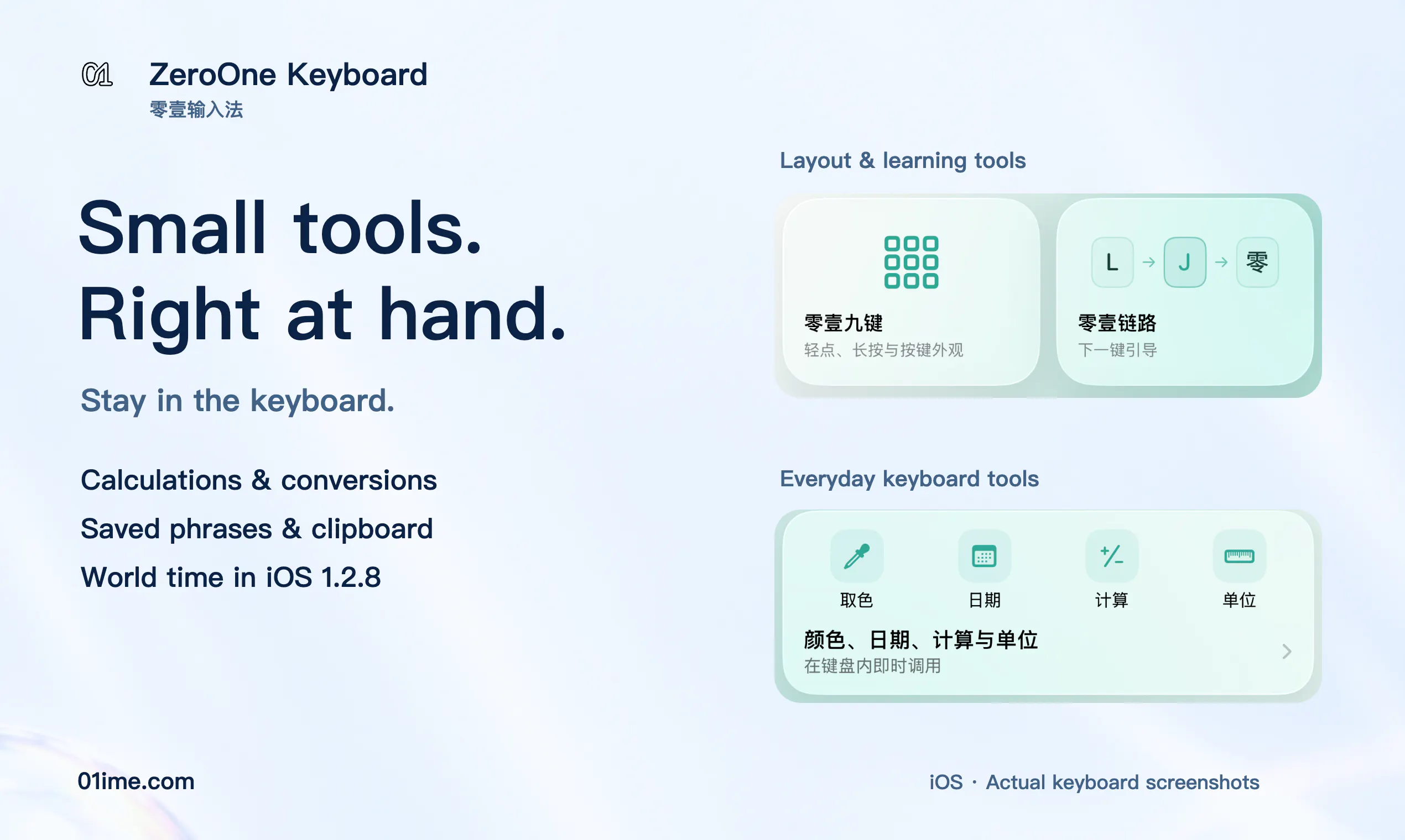ZeroOne Keyboard gallery image