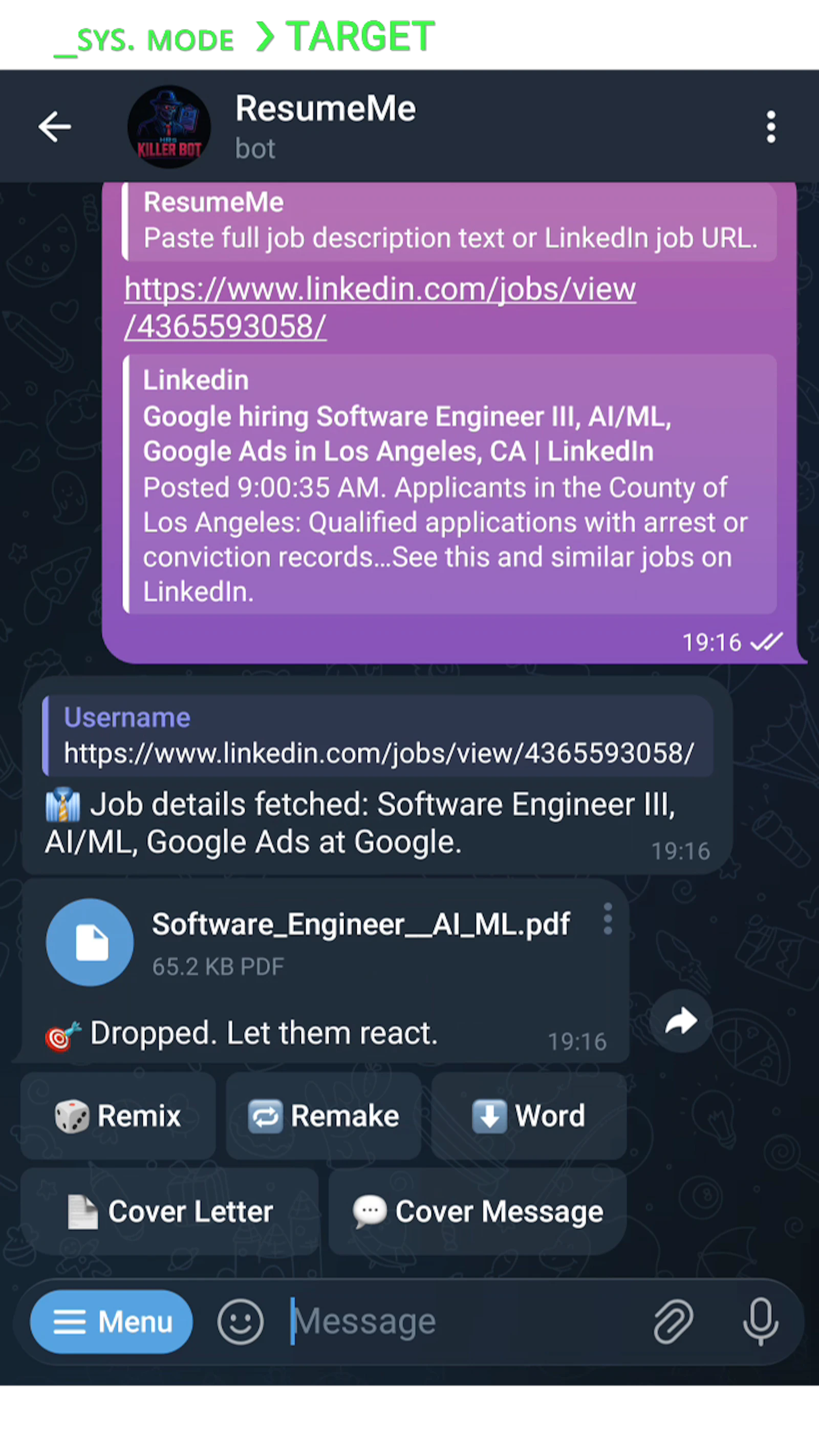 ResumeMe screenshot 10