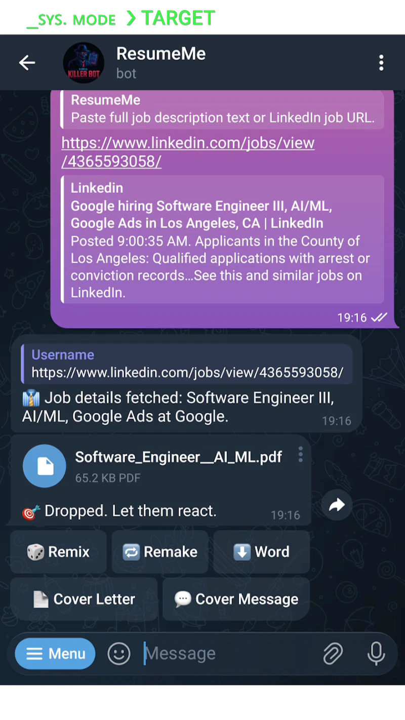 ResumeMe screenshot 10