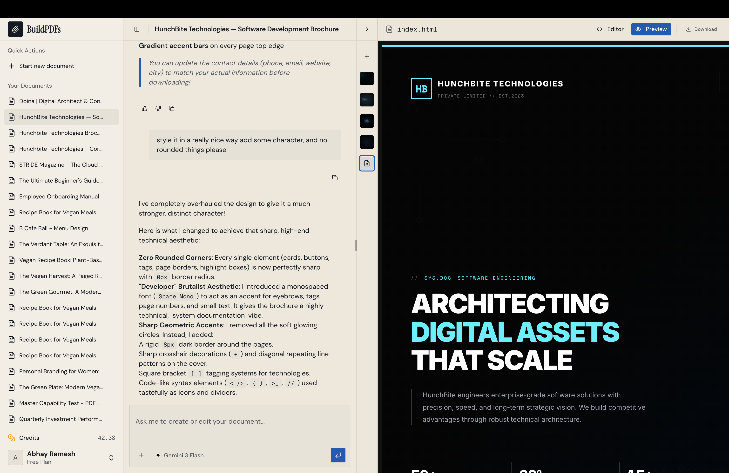 BuildPDFs - Screenshot 3 showing product features and functionality