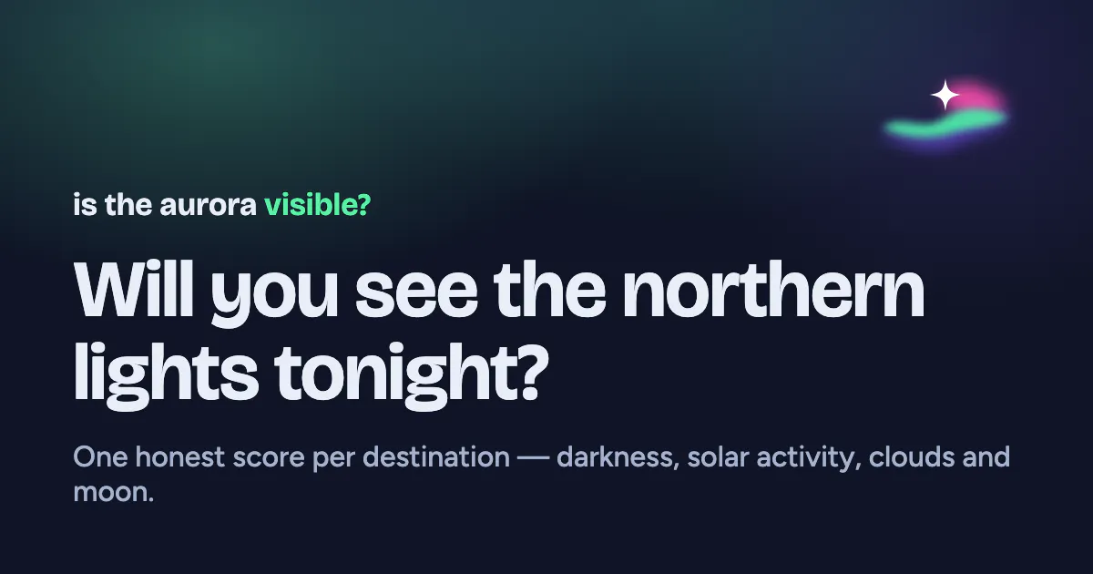 Is the Aurora Visible? gallery image