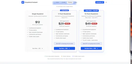 Headshot Instant gallery image