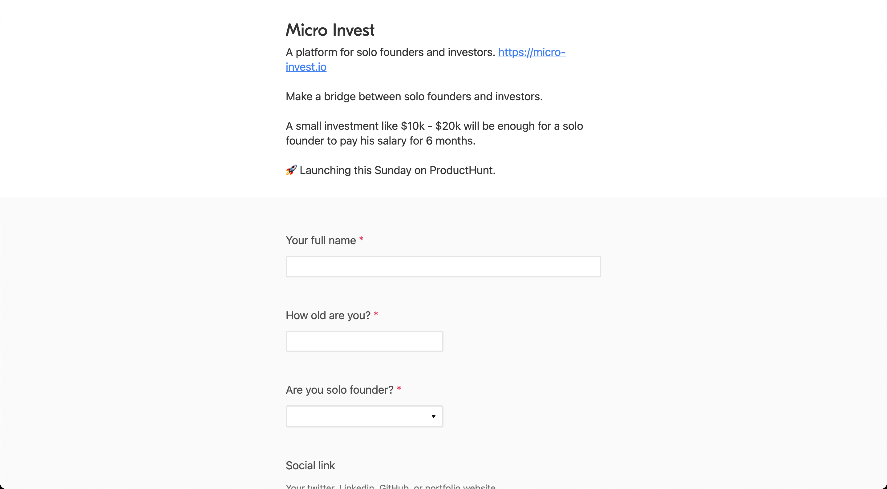 Micro Invest gallery image
