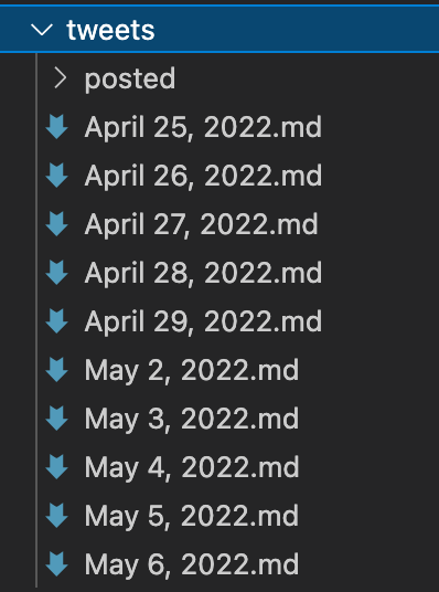 Markdown Tweet Scheduler gallery image