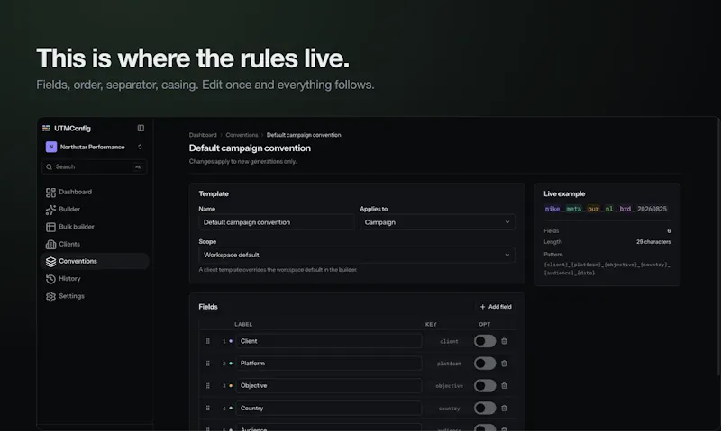 UTMConfig screenshot 3