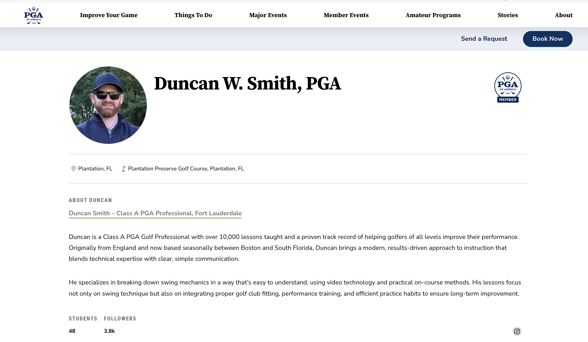 PGA Pro Golf Lessons for Christmas - Screenshot 4 showing product features and functionality