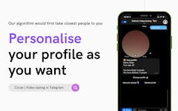 Circle | Video dating in Telegram media 3