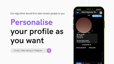 Circle | Video dating in Telegram gallery image
