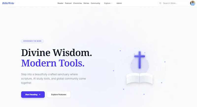 BibleWrite screenshot 2