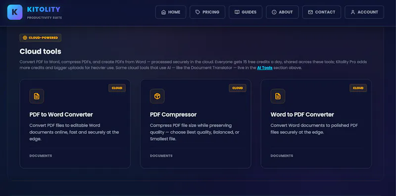 Kitolity screenshot 6