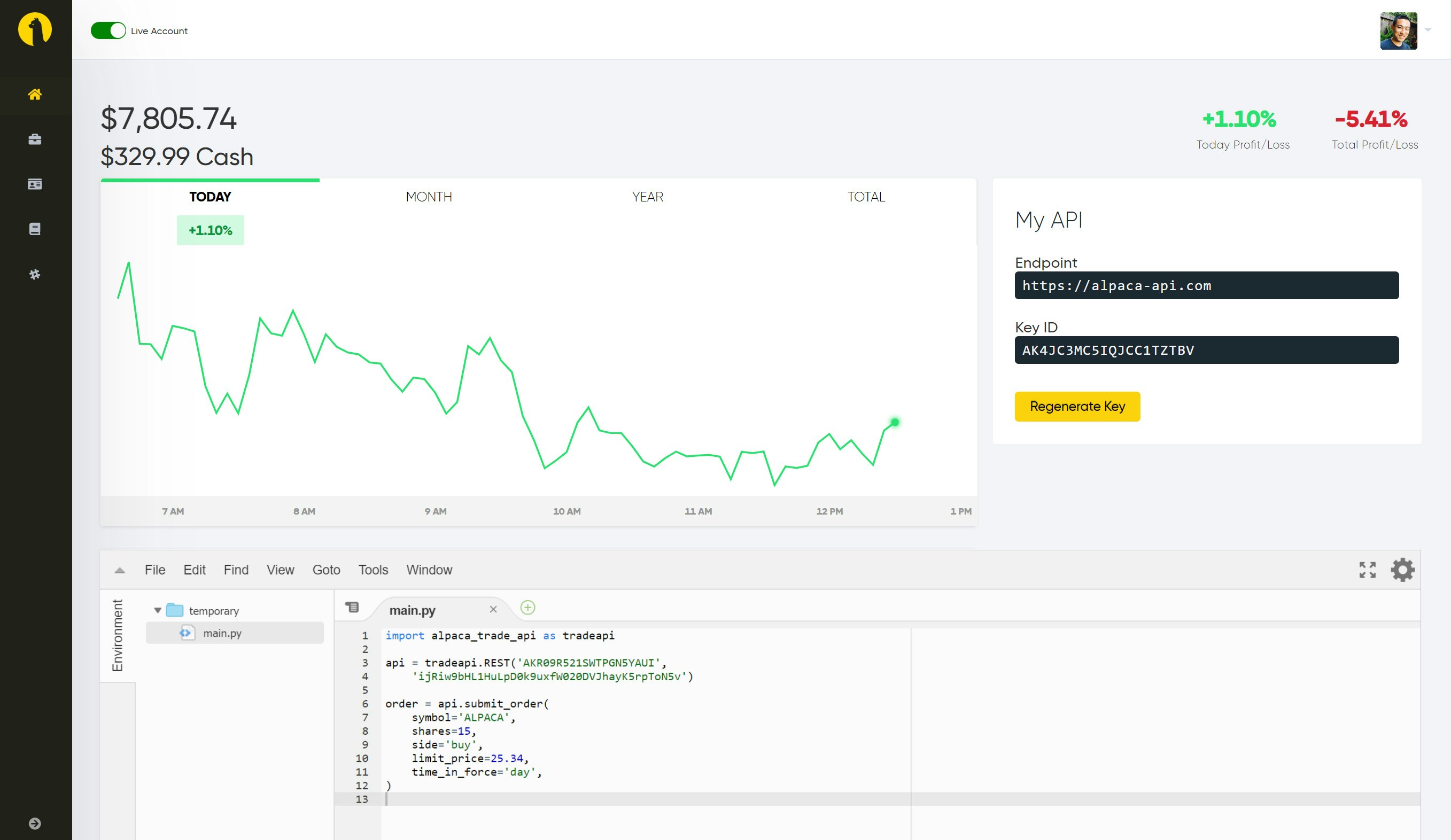 Alpaca Trading Api Simple Rest Api For Commission Free Stock - 