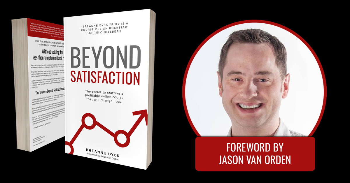 Beyond Satisfaction: The secret to crafting a profitable online course that will change lives gallery image