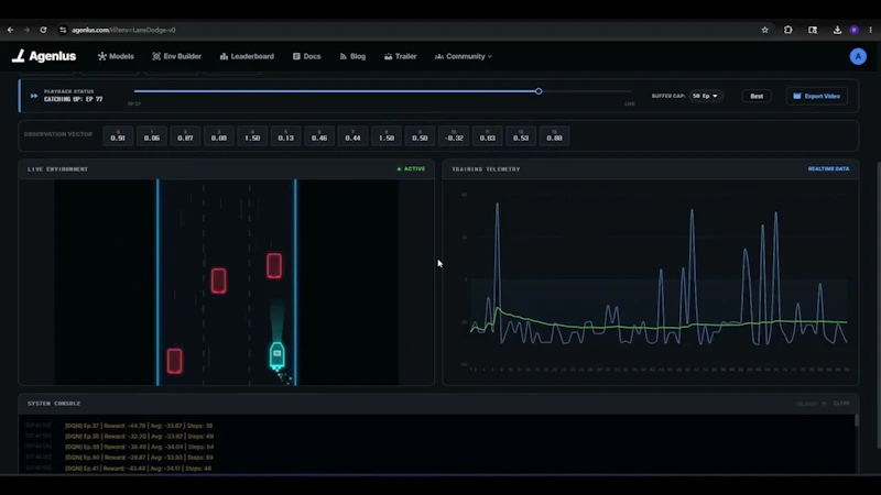 Agenlus screenshot 1 (video preview)