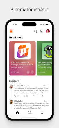 Substack Reader 2.0 gallery image