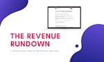 The Revenue Rundown image