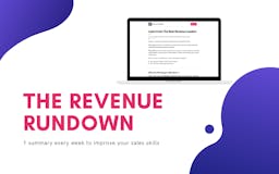 The Revenue Rundown media 1