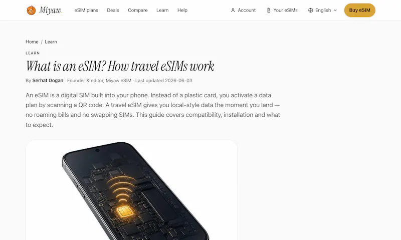 Miyaw eSIM screenshot 8