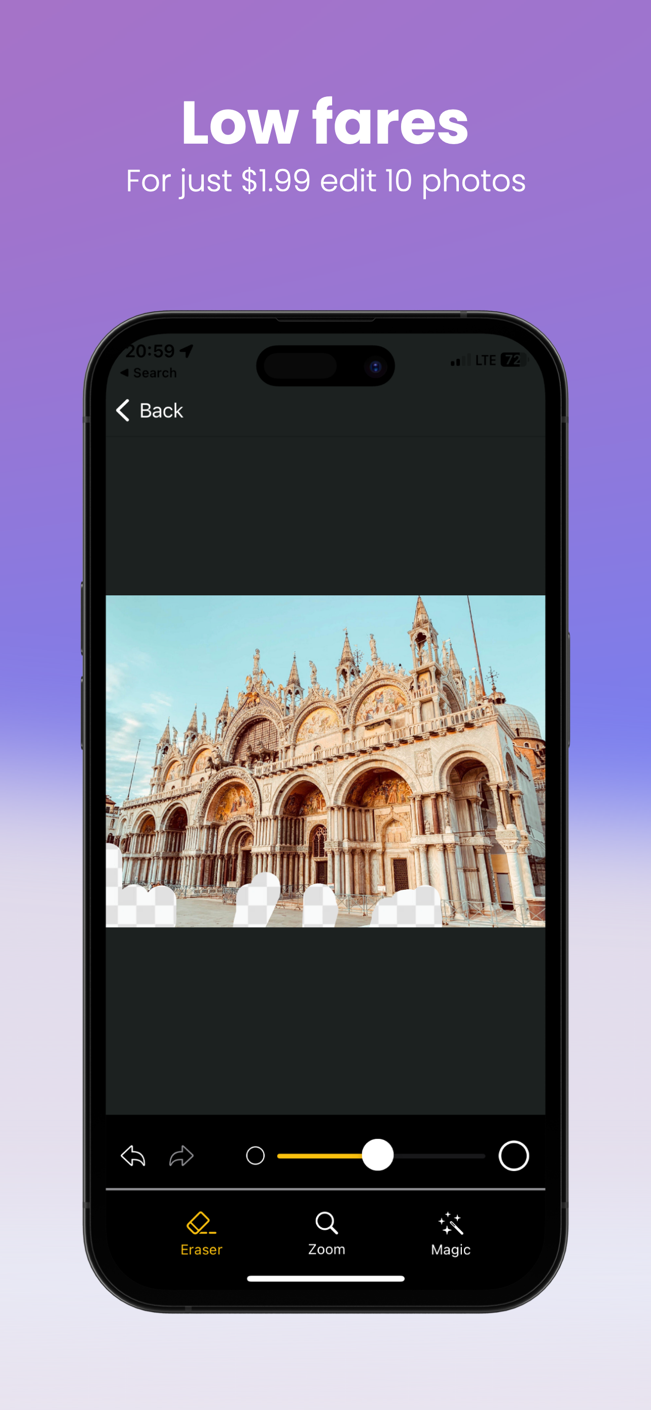 Pixelfixer - iOS -App zum Entfernen unerwünschter Objekte aus Fotos Medien 5