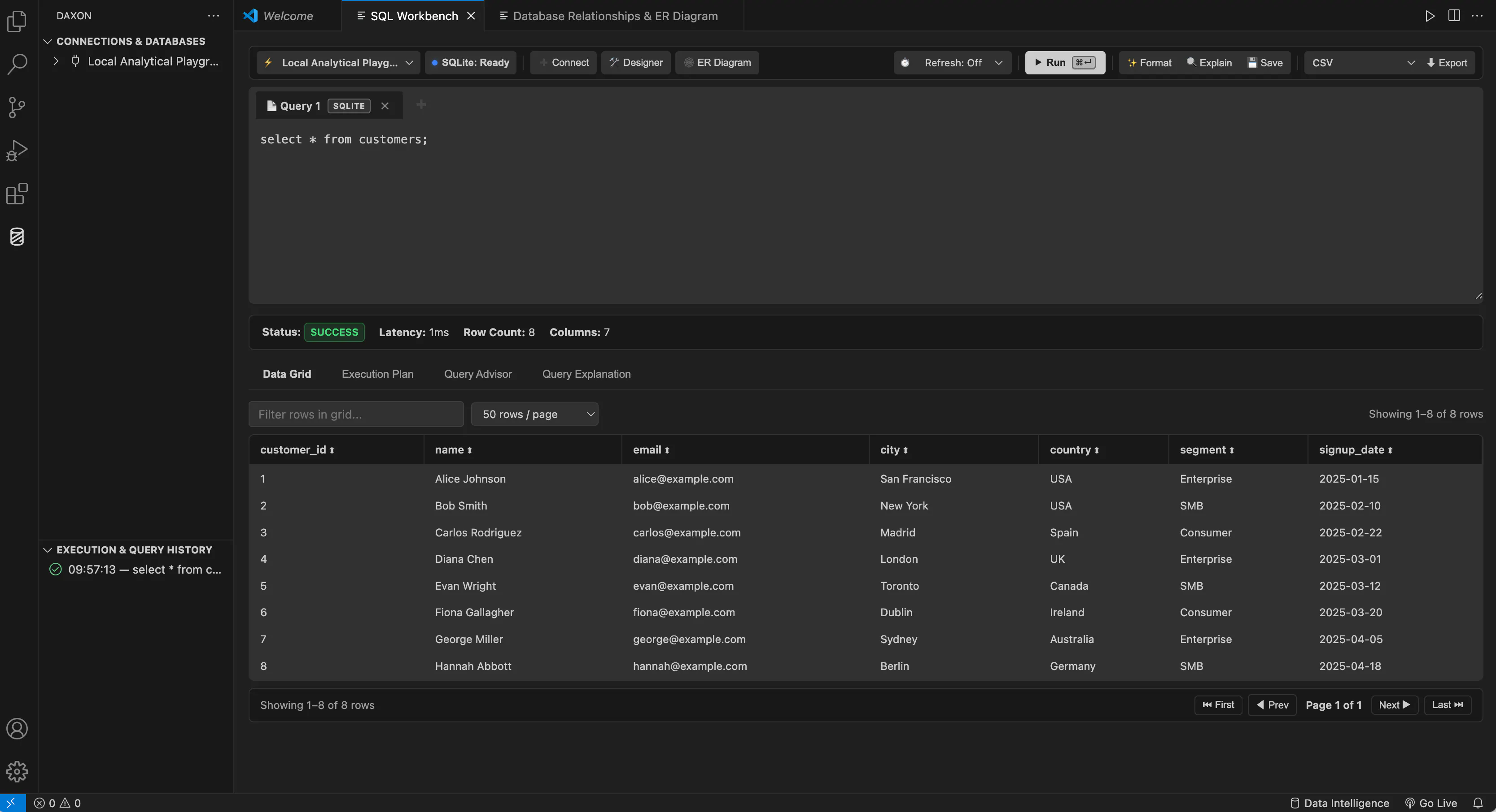 Daxon screenshot