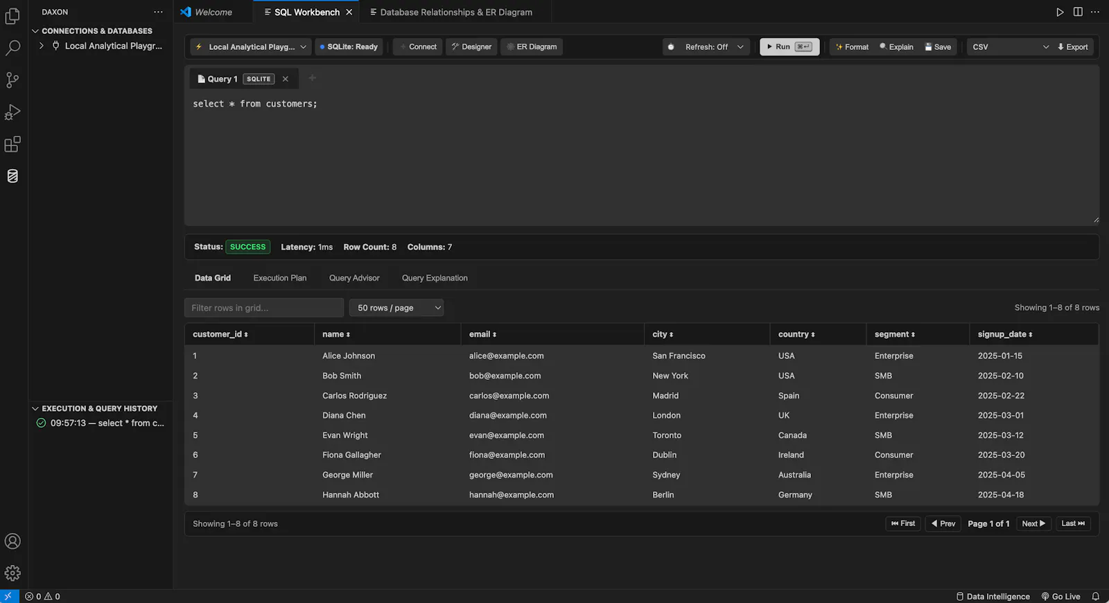 Daxon screenshot 1