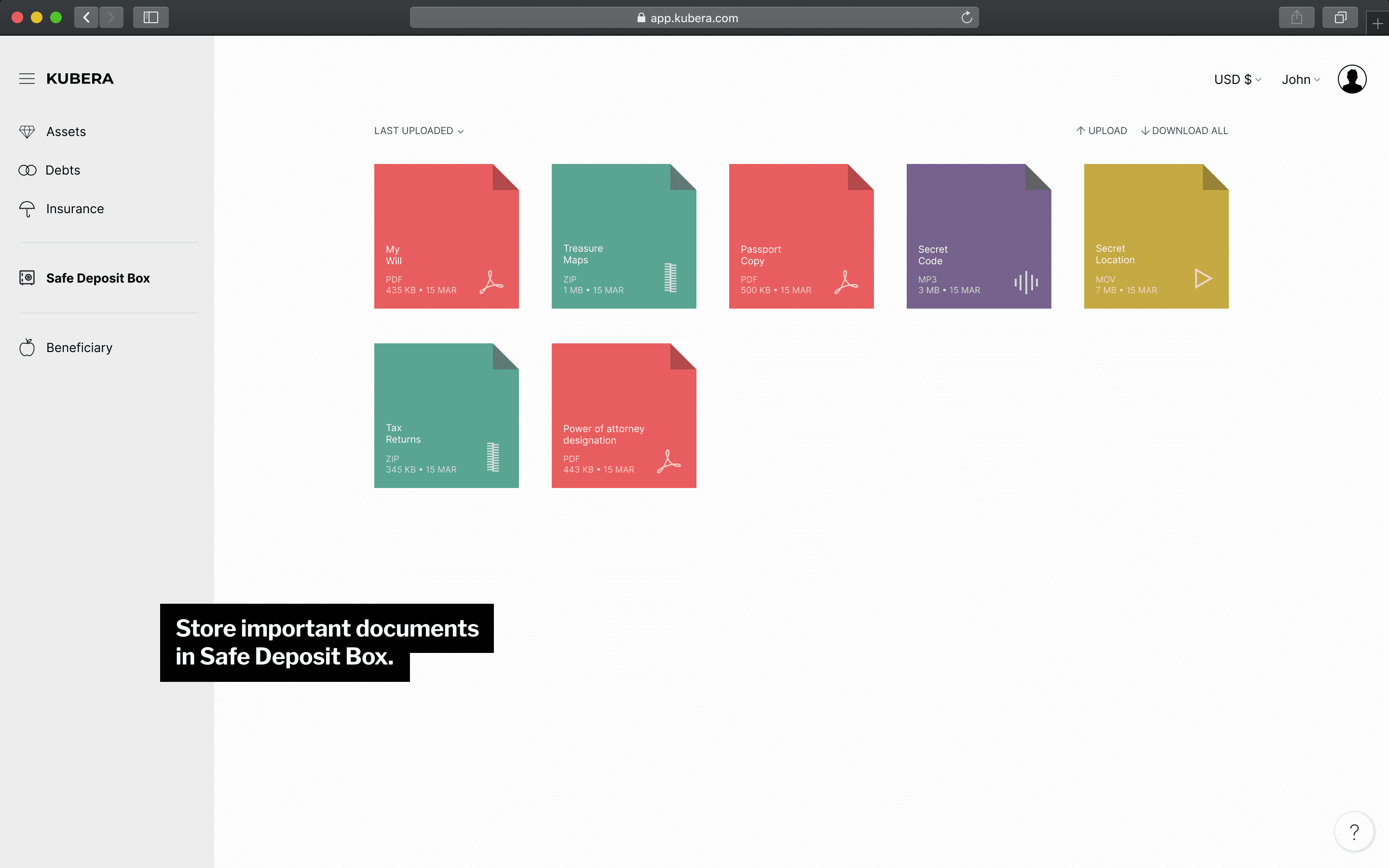 Kubera gallery image