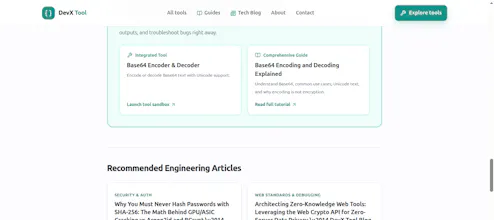 DevX Tool β Free Online Developer Suite gallery image