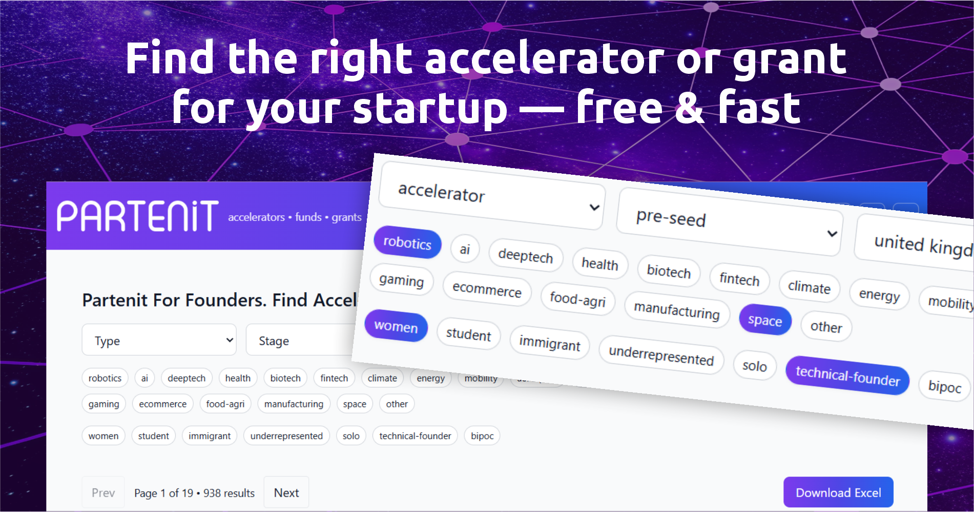 ผู้ก่อตั้ง Partenit - ค้นหา Accelerators & Grants สำหรับการเริ่มต้นของคุณ (ฟรี) media 2