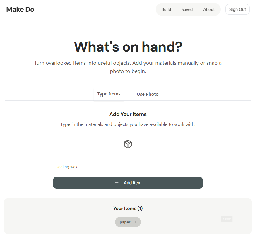 Make Do gallery image