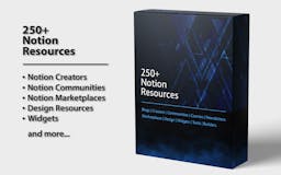 250+ Notion Resources media 1