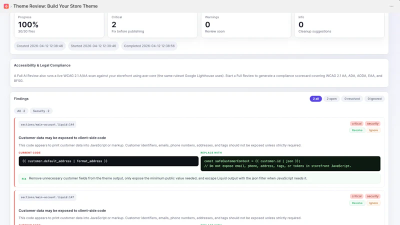 StorePulse: Monitor + AI Fixes screenshot 4