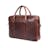 Broadway Leather Office Bag Walnut Brown