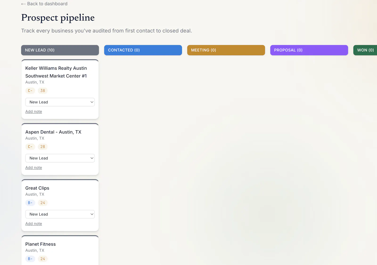 LocalGrade screenshot 4