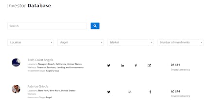 Angel Investor List gallery image