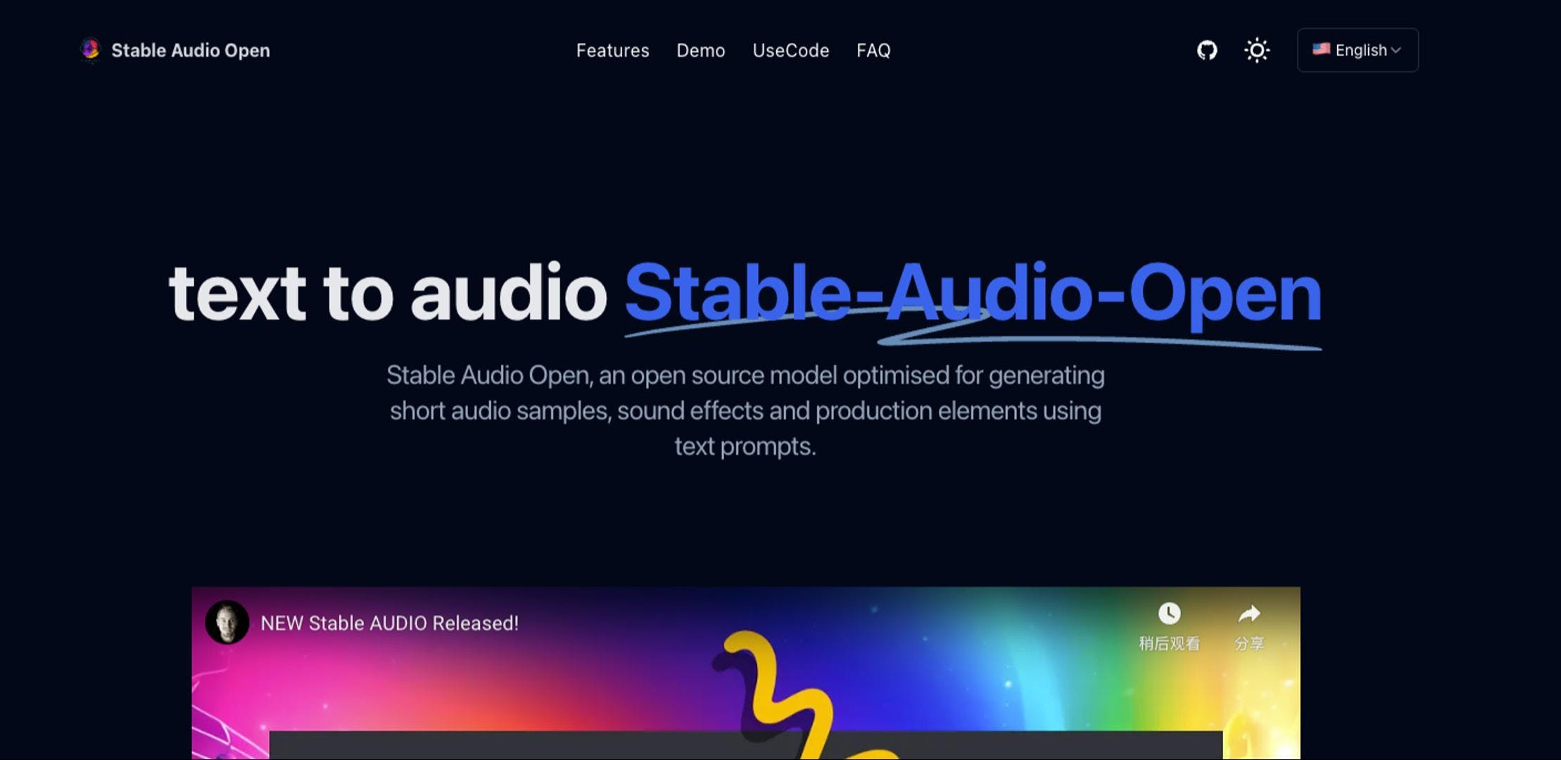 stable audio open media 1