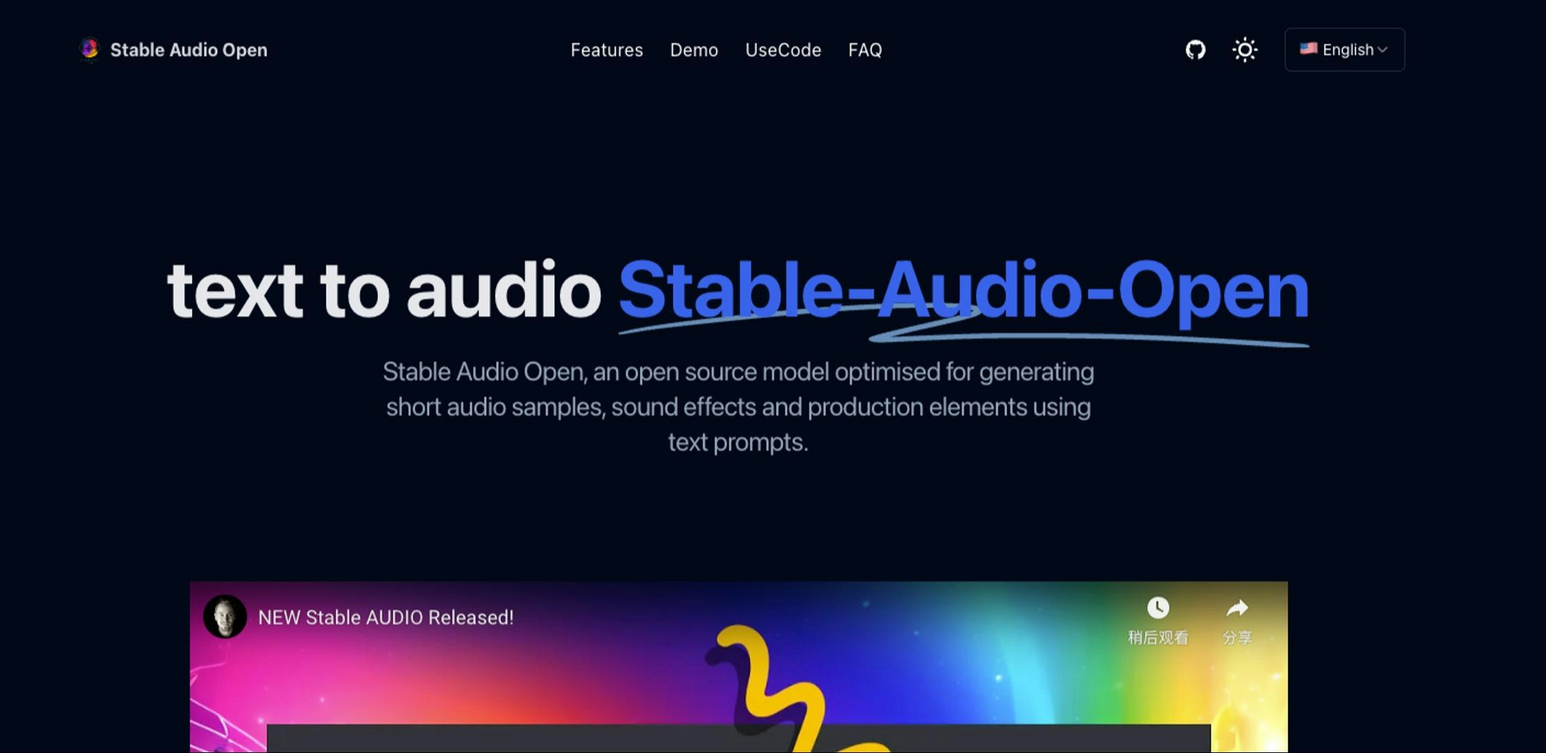 Audio stabile aperto media 1