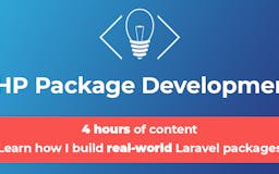 PHP Package Development Video Course media 1